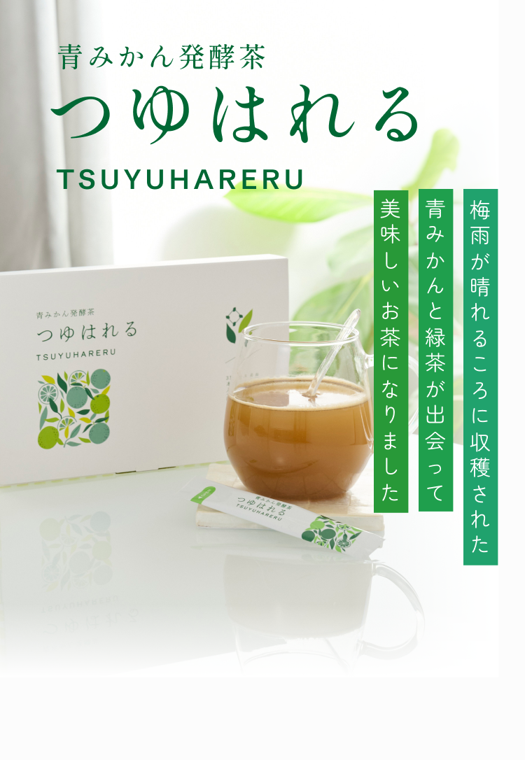 青みかん発酵茶つゆはれる